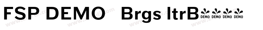 FSP DEMO   Brgs ltrB字体转换